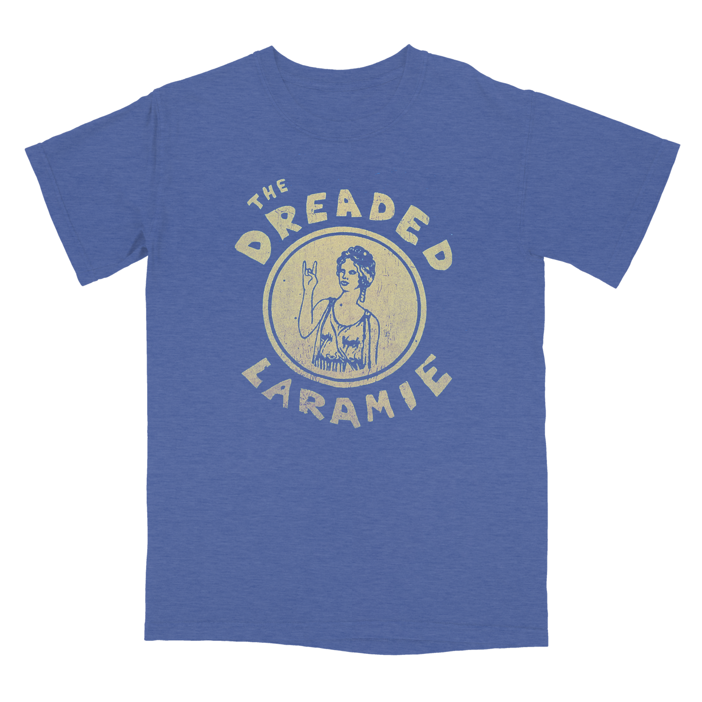 Cobalt Blue Rock Goddess Logo T-Shirt