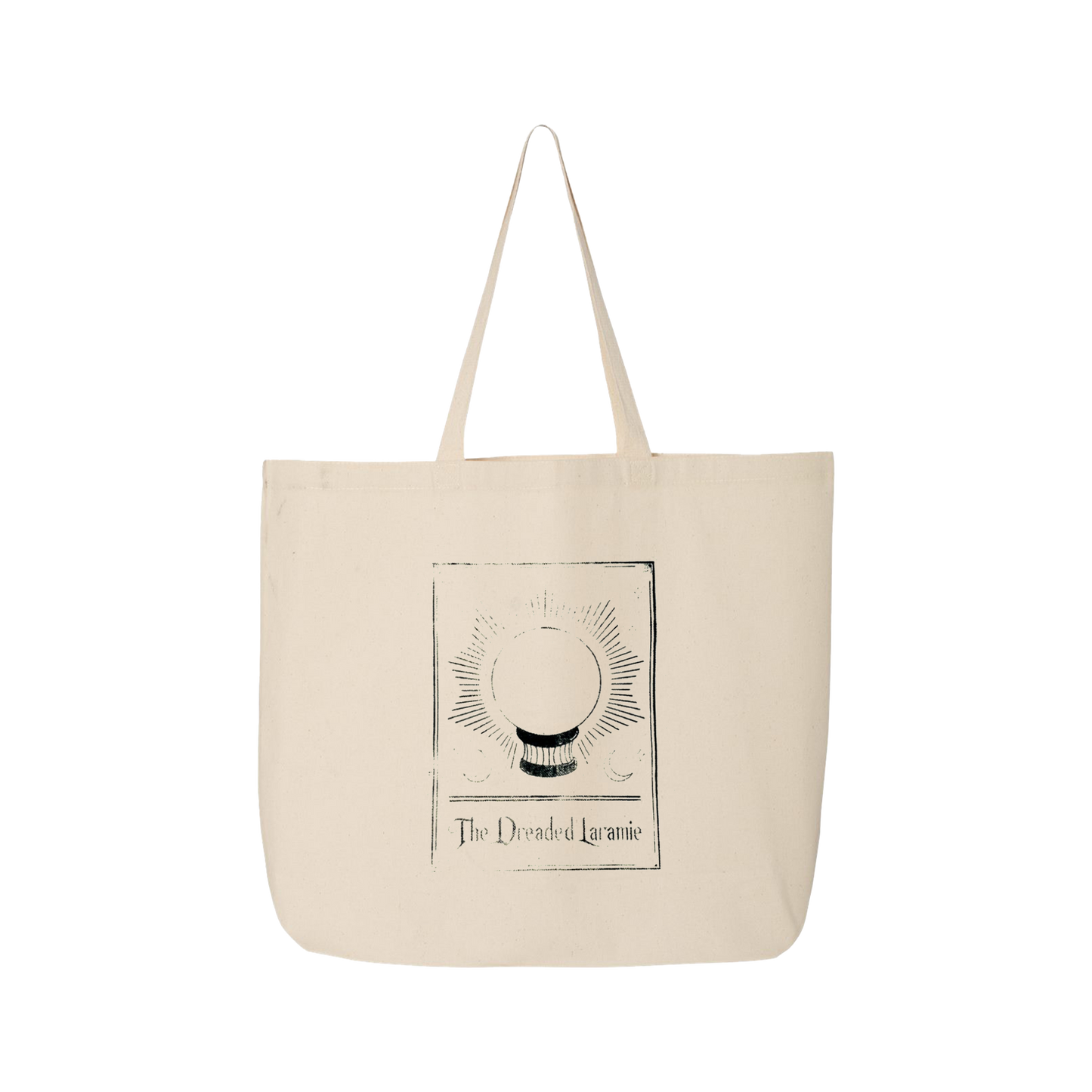 Handprinted Tarot Card Tote Bag